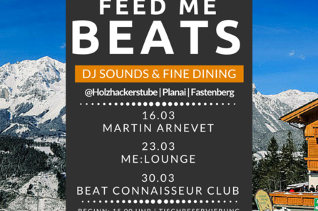 Feed me beats DJ Sounds & Fine Drinks